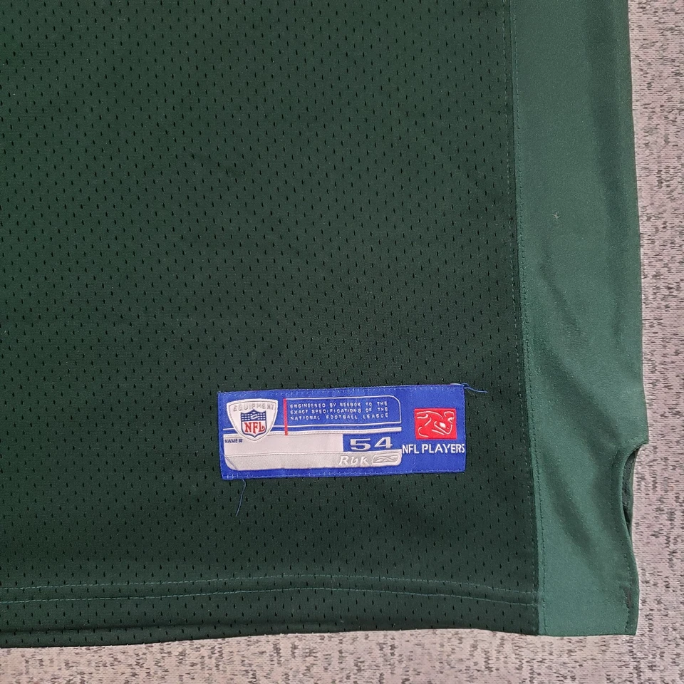 Camiseta De Colección Brett Favre Para Hombres 54 Green Bay Packers #4 Verde Reebok NFL Fútbol Foto 3 de 4