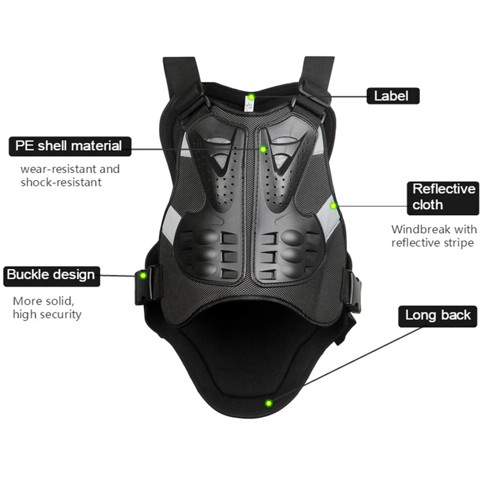 motorcycle spine protector vest