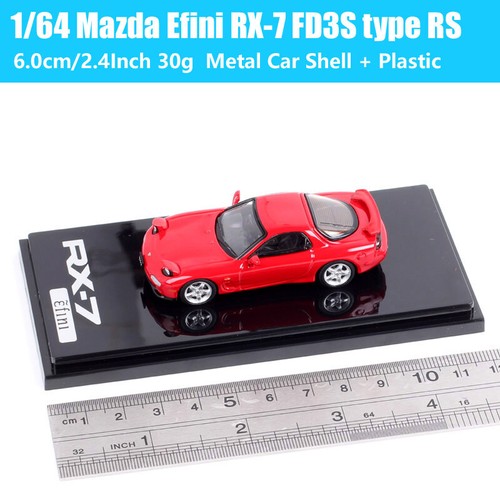 1/64 Scale Mazda Efini RX7 FD3S Type RS Diecast Car Model Toy Hobby Japan HJ64 - Picture 2 of 12
