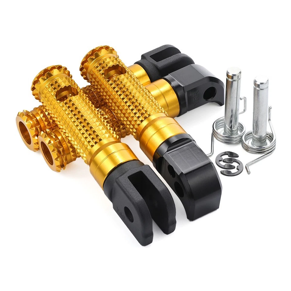 Adaptadores de estriberas delanteras y traseras CNC para YAMAHA FZ07 FZ09 FZ10 FZ6 FZ1 FZ8 Foto 4 de 4