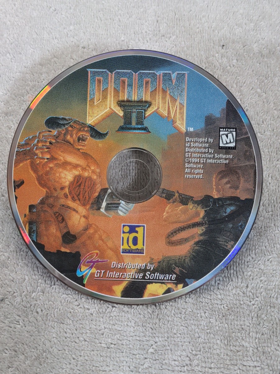 Doom II id software Windows 95 PC Disc Only | eBay