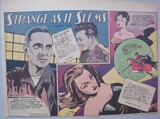 Strange As It Seems: Sam Levene, Francis La Chette in Hollywood by Hix 11/4/1945