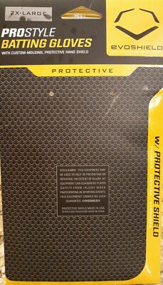 Evoshield Batting Glove Protective Shield ONLY. Size 2X Large. Doesnt incl Glove