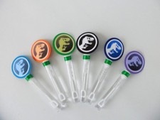 Dinosaur Party Favors/ Bubble Wands, Birthday party/ 10 PIECES