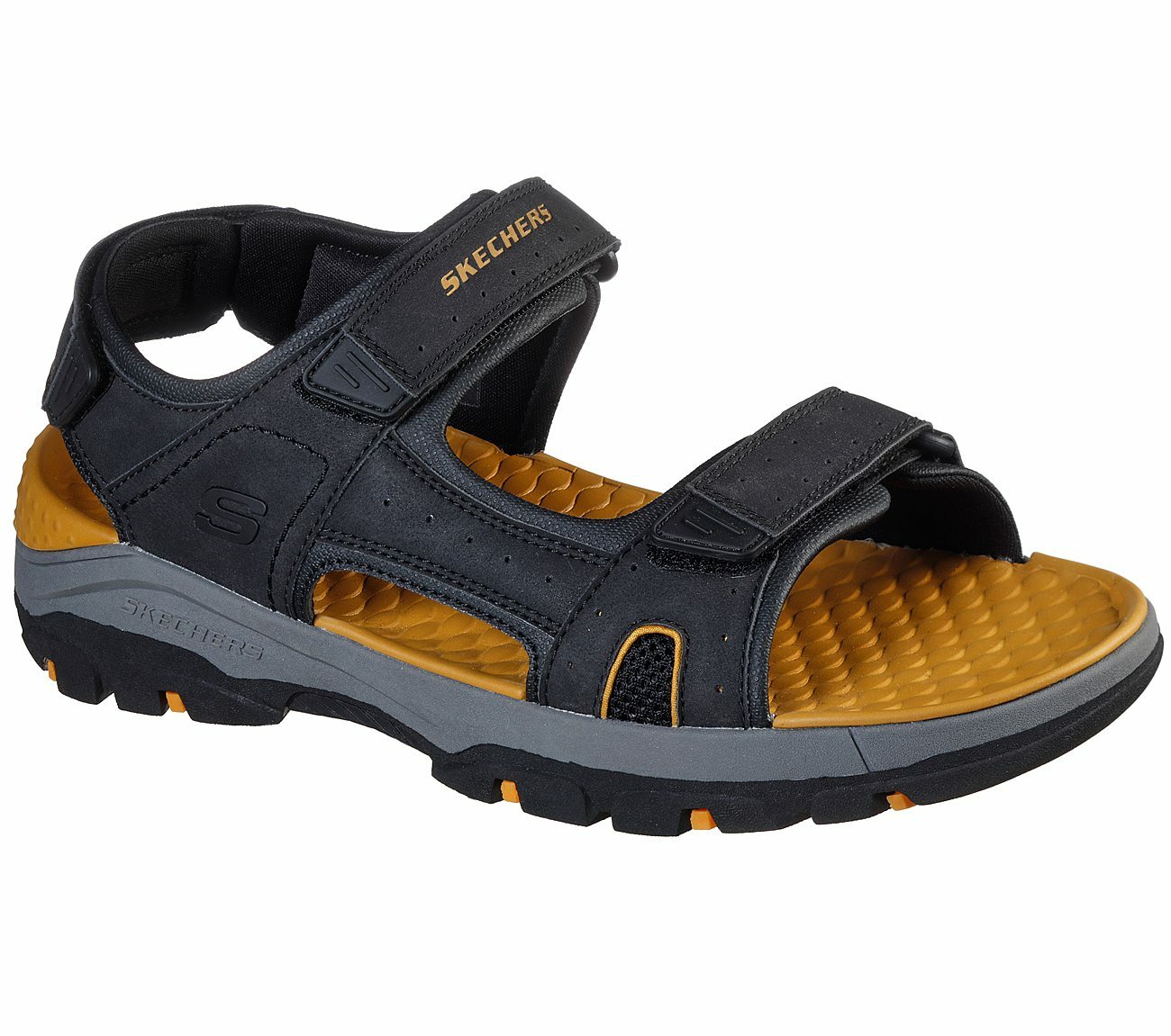 Skechers Mens Strap Sandals Relaxed Fit Tresmen Hirano Adjustable Trail