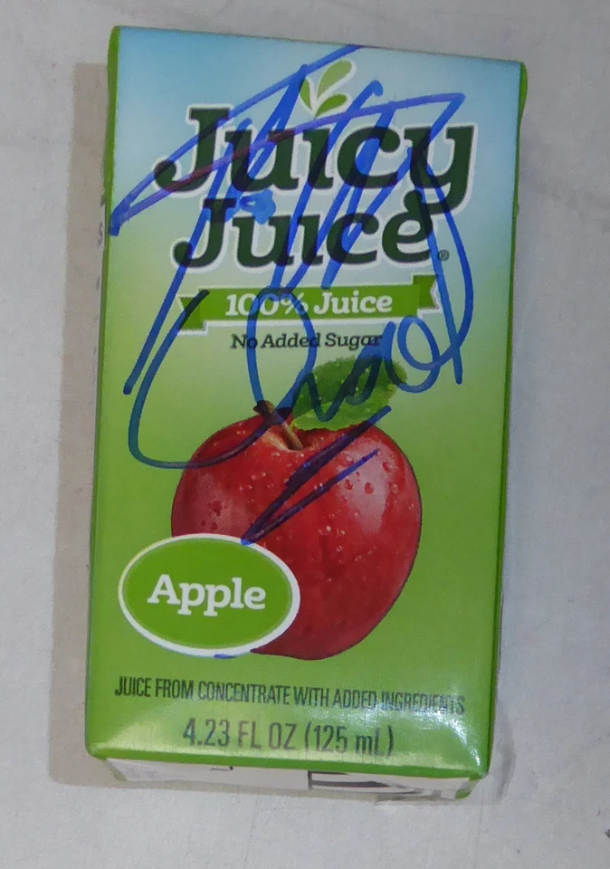 Tito Ortiz Chael Sonnen Signed Juice Box BAS COA UFC Bellator ESPN Steroid Joke - Image 4 of 4