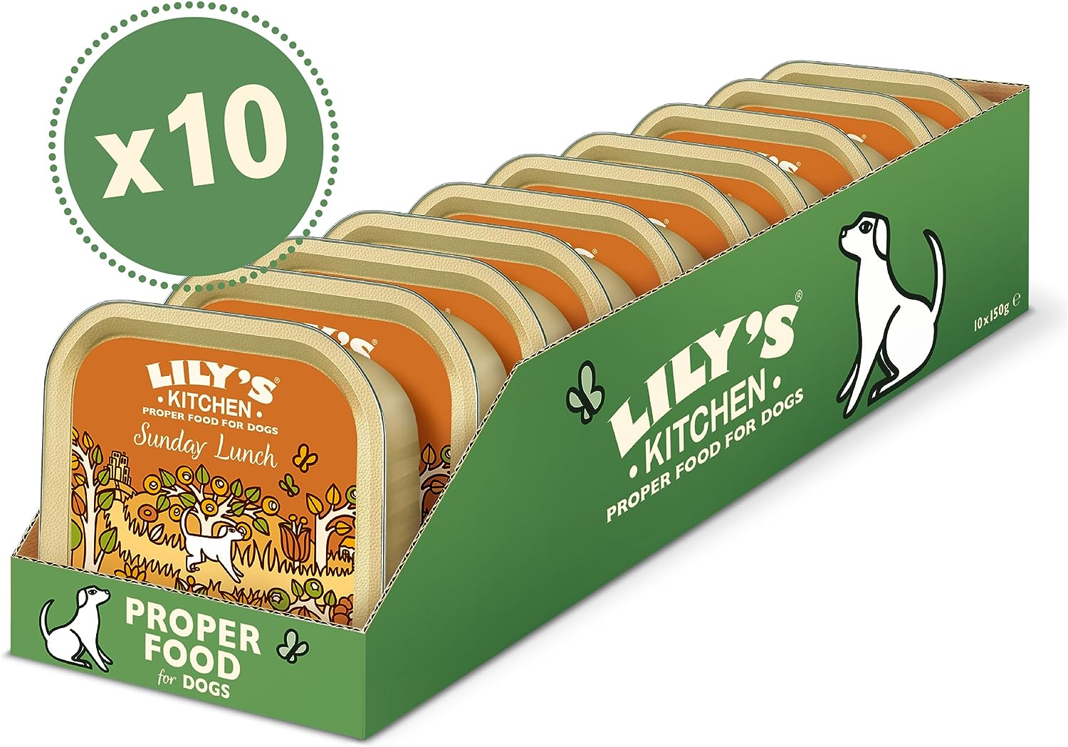 Lilys Kitchen Sunday Lunch Complete Adult Wet Dog Food 150g 10PACK eBay