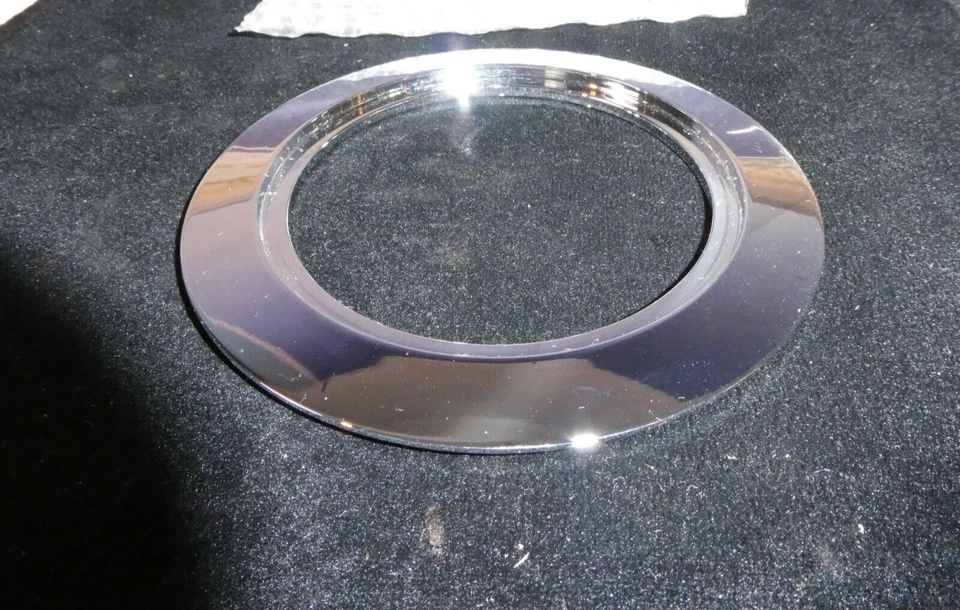 Harley FL Speedometer Adapter Ring Chrome 85mm For 1968-1995 V-Twin 39-0252 A6 - Image 4 of 4