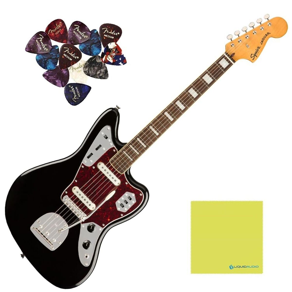 Fender Electric Guitar Squier Classic Vibe 70's Fender Jaguar - Indian Laurel Fender Electric Guitar Squier Classic Vibe 70's Fender Jaguar - Indian Laurel