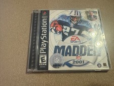 Madden NFL 2001 PS1 Game - Complete, Good Condition, Fast Free Shipping