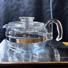 Vintage PYREX Flameware 8336 Teapot With Lid