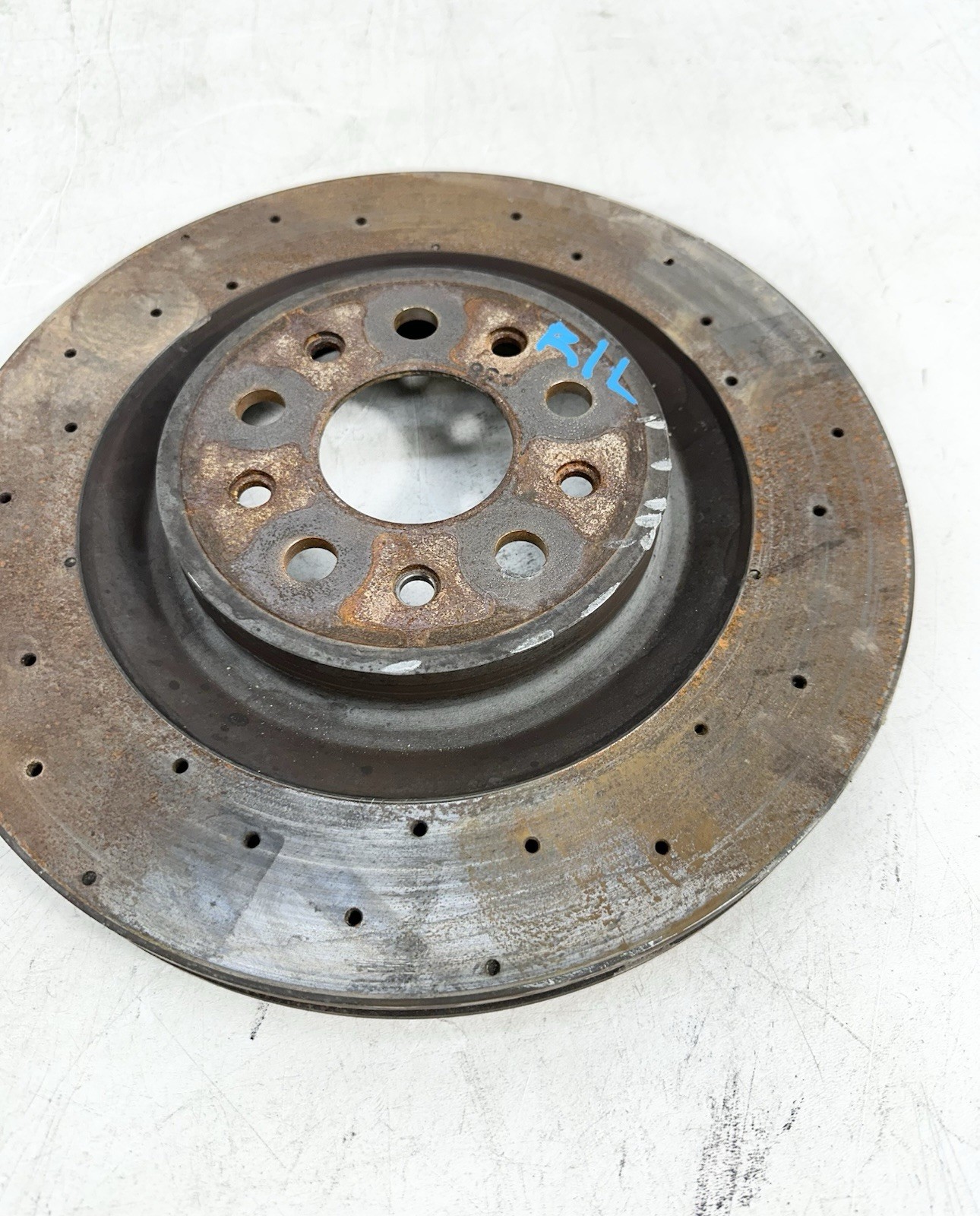 14-24 Maserati Ghibli Q4 Rear Left Driver Side Brake Rotor Disc Oem