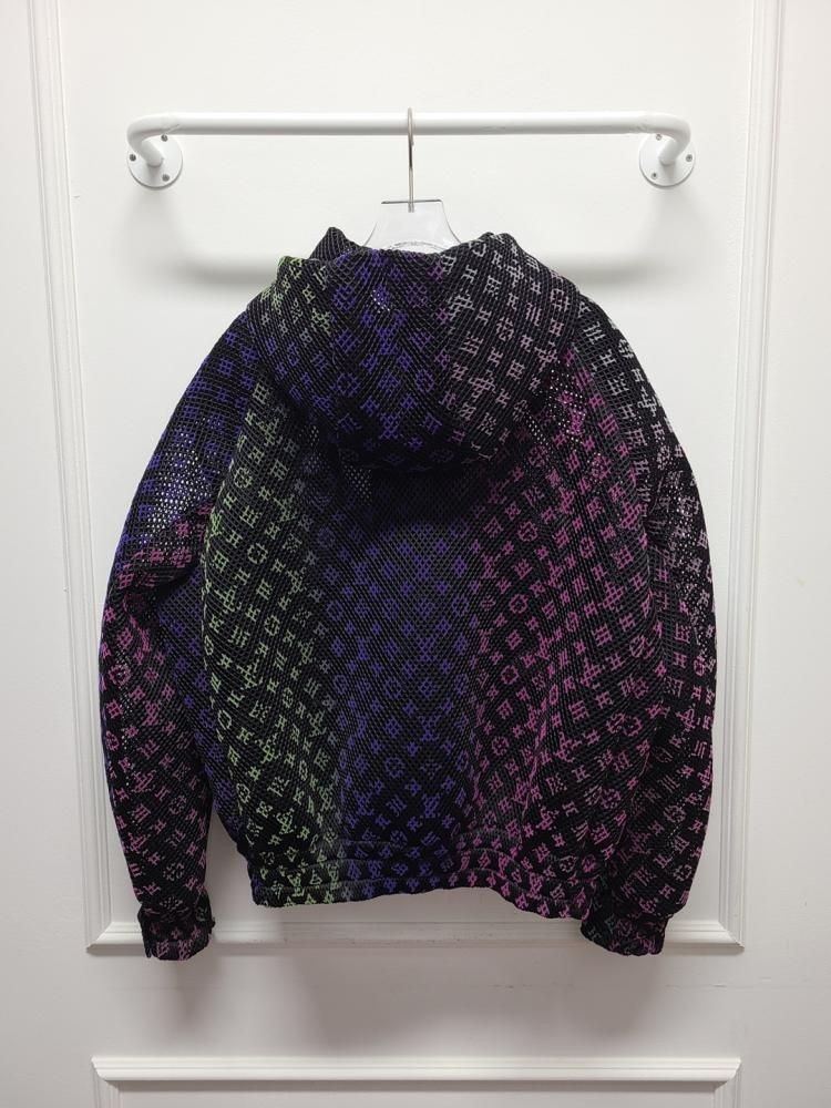 maoLOUIS VUITTON マルチカラー ジップアップジャケット mao様専用LOUIS VUITTON マルチカラー ジップアップジャケット
