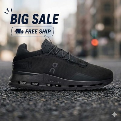 Men's Cloudnova 2 Color All Black