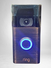 Ring 5UM5E5 (2nd Generation)  Video Door Bell Bronze *Hardware NOT Included* c
