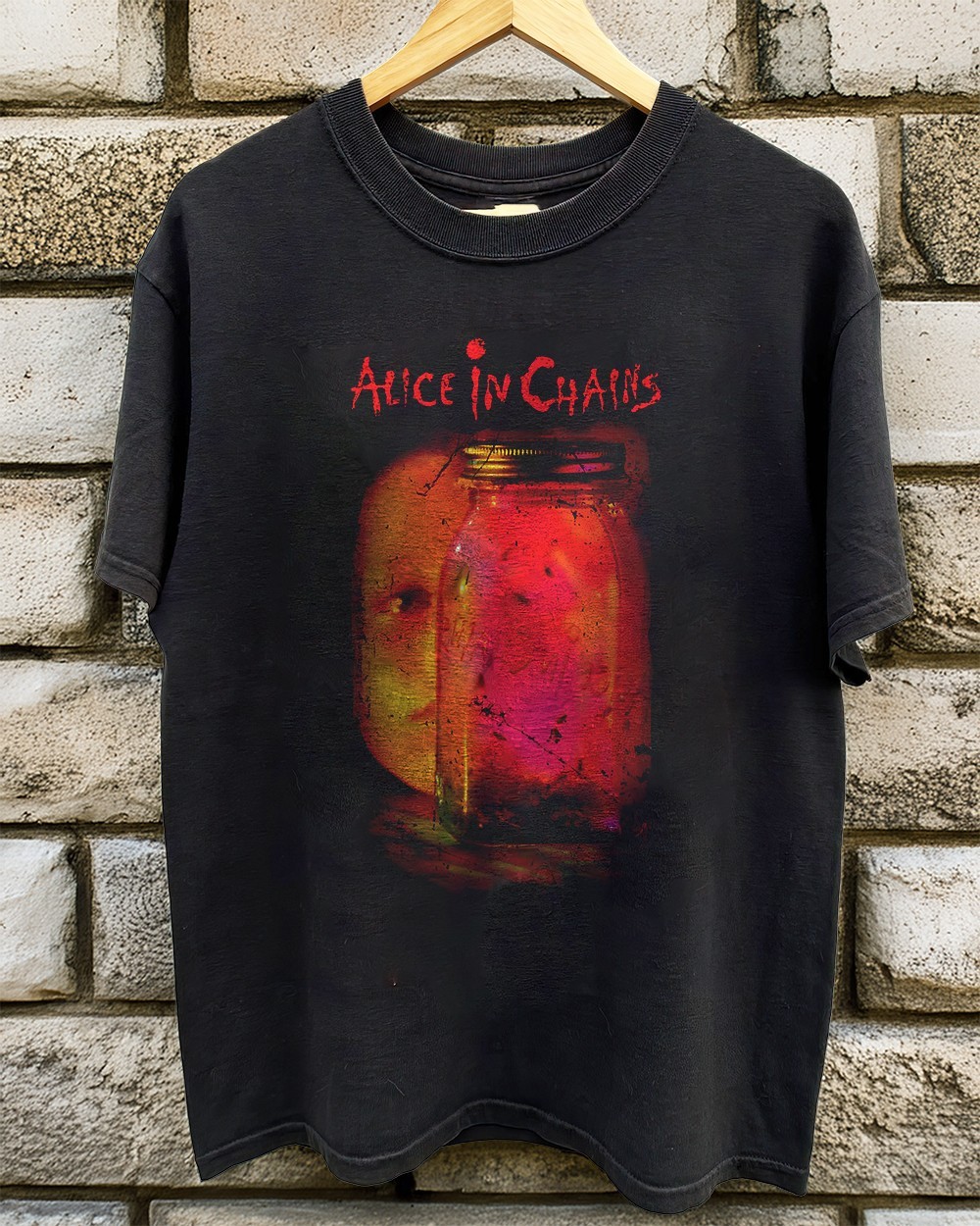 HOT!  Alice in Chains - Jar of Flies Unisex Black T-shirt Size S-5XL