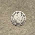 1914 S Barber Liberty Head Silver Quarter 25C San Francisco TL