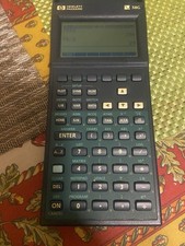Vintage Hewlett Packard HP-38G Black Handheld Programmable Graphing Calculator