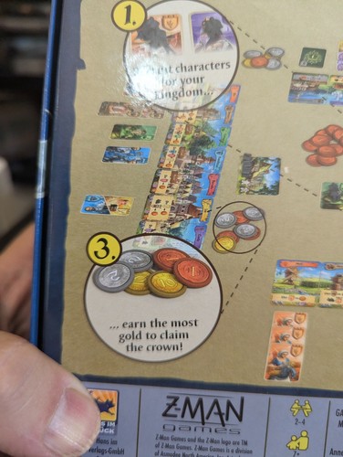 MAJESTY FOR the REALM Board Game 100% COMPLETE 2017 - Picture 14 of 18