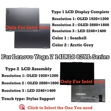 Touch LCD Display Full Assembly Stylus Support Lenovo Yoga 7 14IRL8 82YL Series