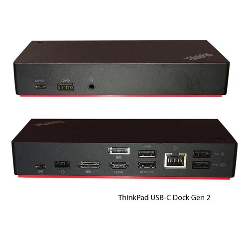 Lenovo ThinkPad USB-C Dock Gen 2 40AS0090EU Type 40AS mit 90Watt + USB-C Kabel