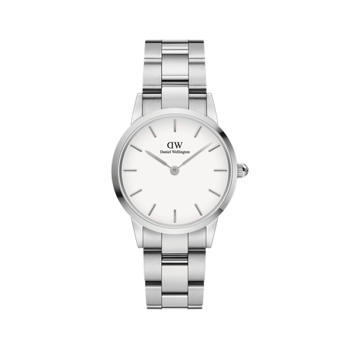 Daniel Wellington Iconic Link 36 Silver & White Watch - Picture 1 of 1