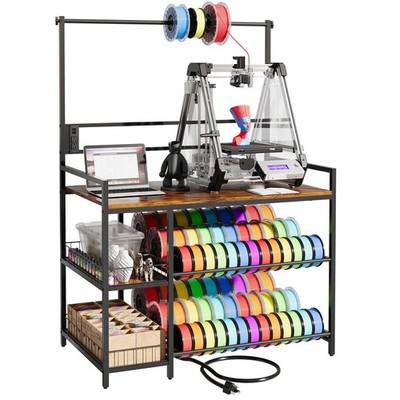 3D Printer Stand 41 x 23.6 Heavy Duty Filament Storage HavenlyYouth Large Table