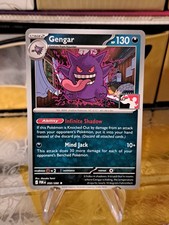 Gengar Pokemon Prize Pack Series 9  Promo Pokemon Card NM/LP POR 050/088