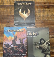 Modiphius Conan Adventures RPG Book Lot: GM T...
