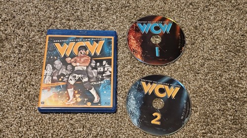 wwe WCW GREATEST PAY-PER-VIEW MATCHES wrestling BLU-RAY