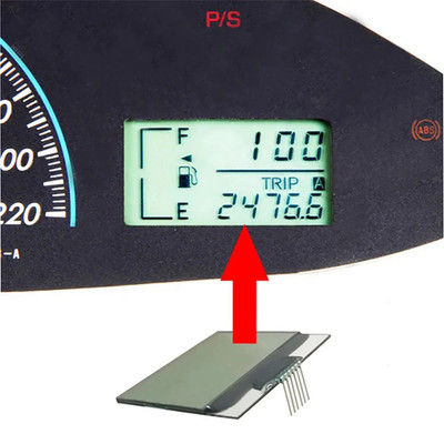 LCD Screen Dashboard Display Instrument Fits For Toyota Vios 2008 2009 2010-2012
