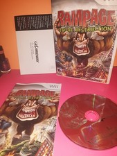 Rampage: Total Destruction CIB Nintendo Wii 2006 Free Shipping