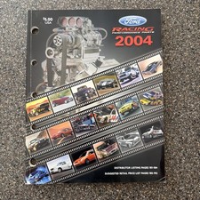 2004 Ford Motor Co. Racing Performance Parts Equipment Catalog Book M-0750-a2004 2004 Ford Motor Co. Racing Performance Parts Equipment Catalog Book M-0750-a2004