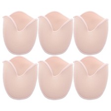 3 Pairs Breathable Pointe Shoe Caps Cushioned Protectors for Ballerinas