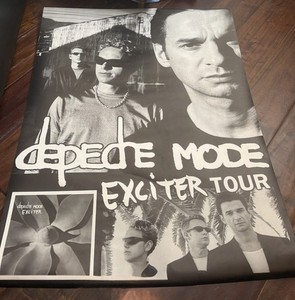Ancienne Affiche Depeche Mode 'J'explose' - Pathe Marconi - état D'occasion