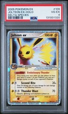 2005 POKEMON EX DELTA SPECIES #109 JOLTEON EX-HOLO PSA 4 on eBay