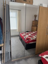 IKEA Mirrored Wardrobe