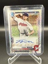 2021 Bowman Draft TOMMY MACE Prospect 1st Bowman Chrome Speckle AUTO /71
