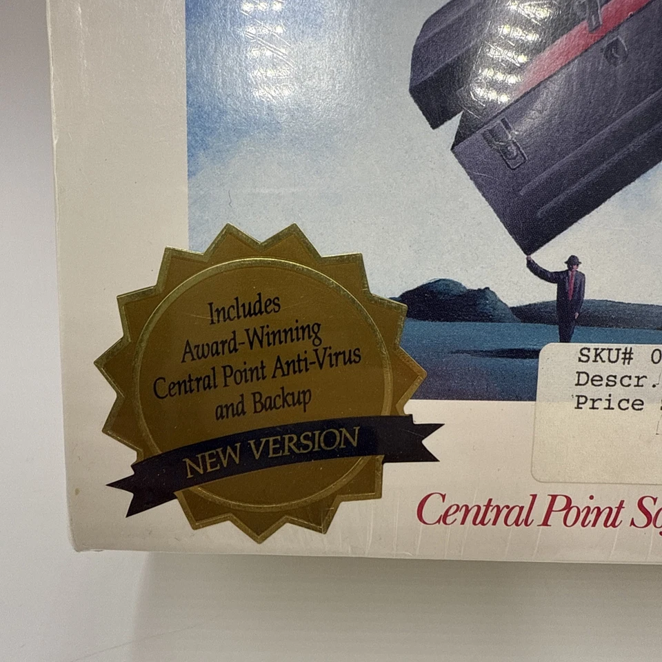 Central Point PC Tools - Version 8.0 Includes 5 1/4”HD Disks, New Sealed - Image 3 of 4