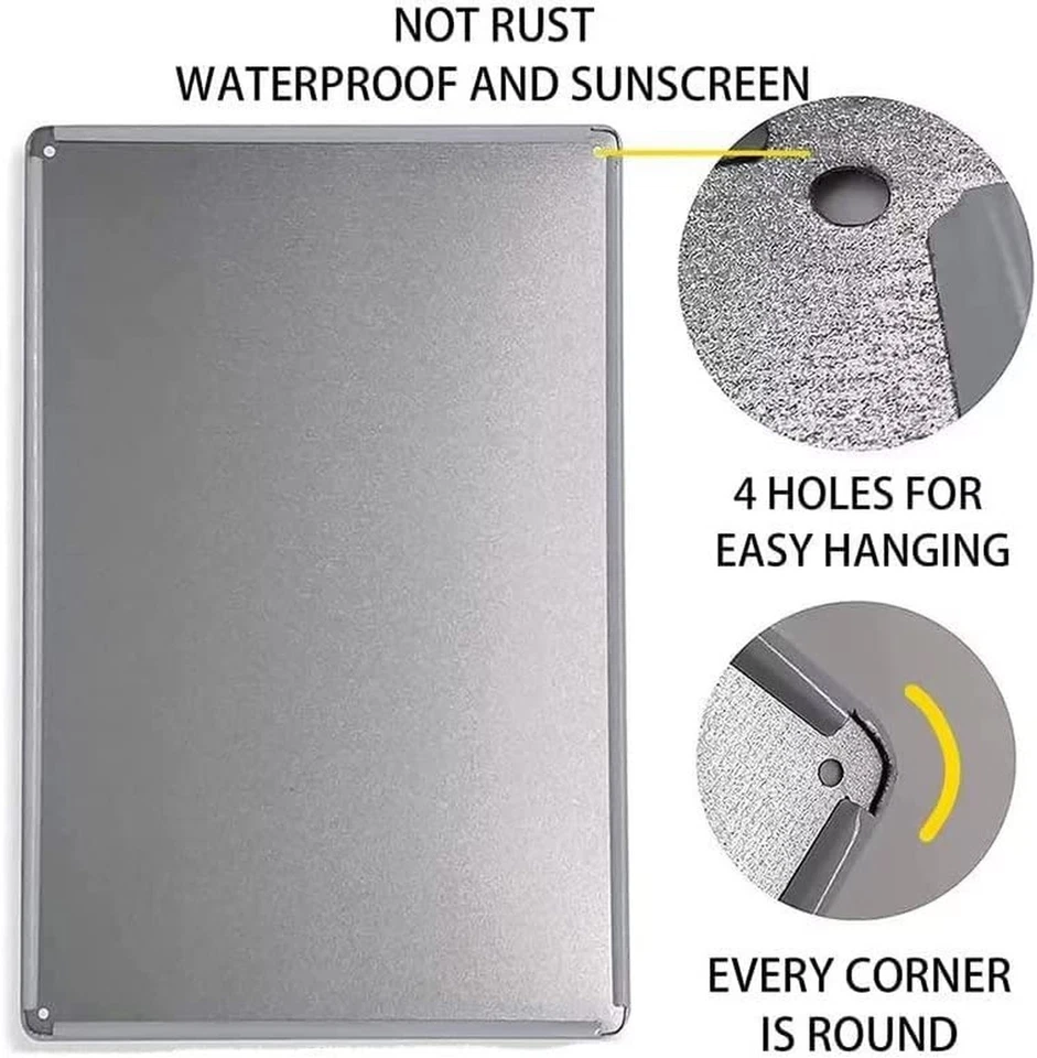 YYN No Trespassing Sign - Metal Aluminum, 8x12 Inch, Residential Community Sign - Image 2 of 4