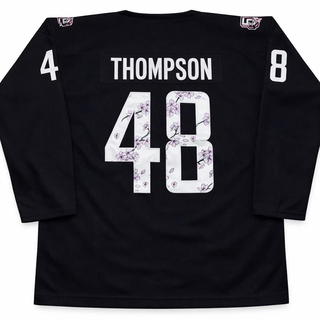 Maillot Hockey Vintage Washington Capitals CCM Années 90 – Taille S, Noir, Occasion
