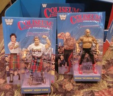 WWE Ultimate Edition Coliseum Collection Rowdy Roddy Piper George Steele Mattel