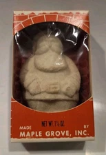 Vintage Santa Cabin Candies Maple Syrup Candy Shrewsbury Vermont Rare NOS In Box
