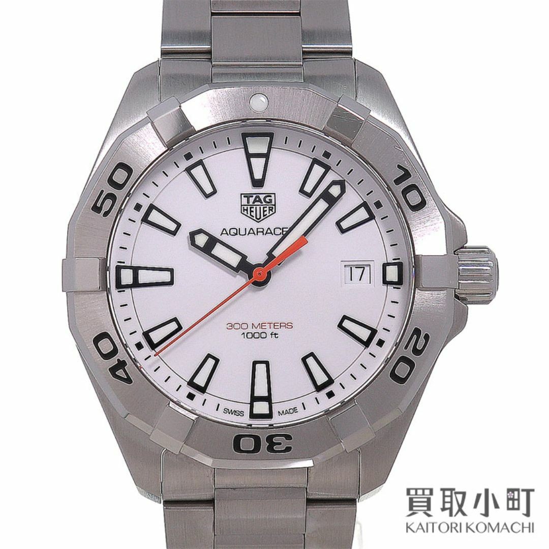 TAG Heuer Aquaracer 41mm White Dial Men’s Quartz Stainless Steel Watch WBD1111