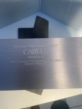 VINTAGE MODEL M 1.5 CARVER MAGNETIC FIELD POWER AMPLIFIER 1200 WATTS