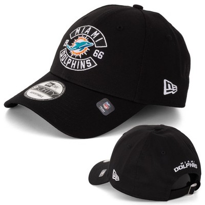New Era 9Forty NFL Miami Dolphins Basecap Cap schwarz 96706