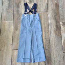 Vintage HealthTex Boys 4T Trousers Pants w/Suspenders