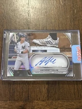 2025 Topps Tribute - Anthony Volpe - Cleats Auto /99 #TTC-AV NY Yankees NM Mint