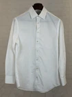 Charles Tyrwhitt Men's White 100% Cotton Dress Shirt 15.5 33 Slim Fit Non Iron