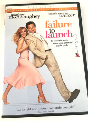 Failure to Launch Full Screen Edition DVD / Ships  Same Day with Tracking
